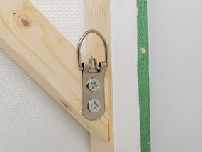 Flower Boat obraz zeleno-žltý 80x100 cm