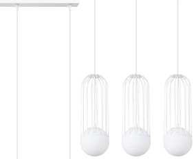 Sollux SL.1333 - Luster na lanku BRINA 3xG9/8W/230V biela