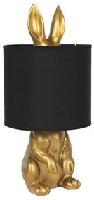 Black & Gold Rabbit svietidlo Ø20*42