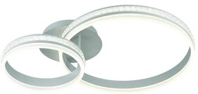 LED Stmievateľný prisadený luster LED/110W/230V 3000-6500K + diaľkové ovládanie