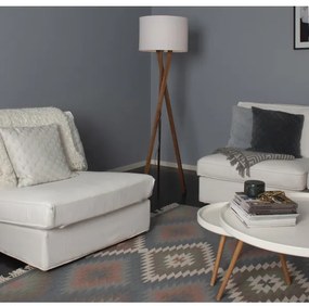 ByRydens 4100020-6003 - Stojacia lampa VEGA 1xE27/5W/230V hnedá