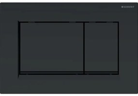 Geberit Sigma20 ovládacie tlačidlo plast čierna matná 115.883.16.1