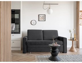 Tmavosivá rozkladacia pohovka 168 cm Lucky Lucy – Miuform