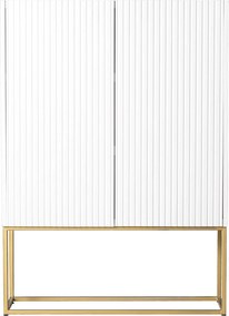 Skriňa Wavy white
