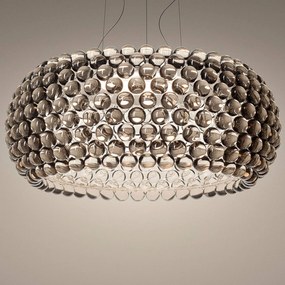 Foscarini Caboche Plus Grande závesná dymová sivá