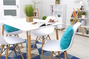 Stôl ADRIA 120 cm x 80 cm - biely