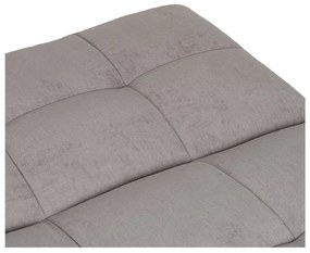 Svetlosivá ženilková rozkladacia pohovka 178 cm – Ixia