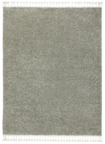 Kusový koberec Shaggy Berta zelený 240x330cm