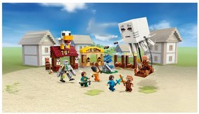 Lego Minecraft 21273 Balón v podobe Ghasta a útok na dedinu  (100396851)