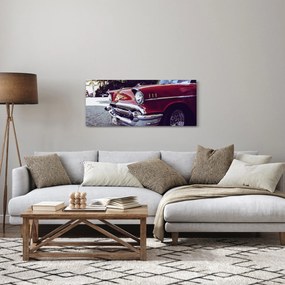 Obraz starého auta (120x50 cm)