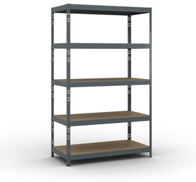 Policový regál 1966x1200x600 mm, nosnosť 280kg