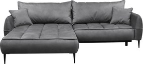 XXXLutz ROHOVÁ SEDAČKA, textil, sivá MID.YOU - Sedačky - 001574002808