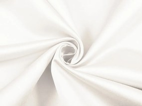 Biante Saténový behúň na stôl polyesterový Satén LUX-L052 Smotanovo biely 35x160 cm