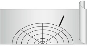 Sivá protišmyková podložka do zásuvky Wenko Anti Slip, 150 x 50 cm