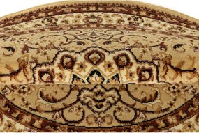 TA Koberec F740A SVETLO BÉŽOVÉ KOLESO ATLAS PP Rozmer: 80x80 cm