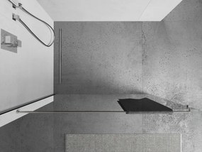 Mexen Mexen, držiak uterákov na stenu sprchovacieho kúta, nikel matný, 800-06-97