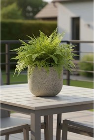 Izbový kvetináč CALDO, vláknocement, 25x22 cm, sivý