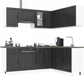 vidaXL 11-dielna sada kuchynských skriniek Kalmar, kompozitné drevo