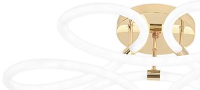 Toolight Toolight, LED moderné stropné svietidlo, 99W, 4000K, 5000lm, G023-C, zlatá, OSW-06374