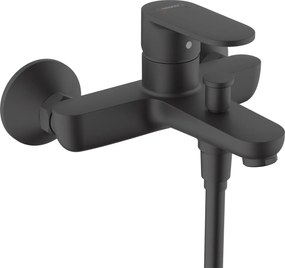 Hansgrohe Vernis Blend, nástenná vaňová batéria, čierna matná, HAN-71440670