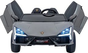 Elektrické autíčko Lamborghini Revuelto XL sivé