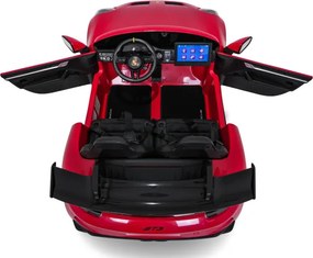 Elektrické autíčko Porsche 911 GT3 STRONG MP4 červené