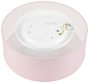 Stropné svietidlo SIRJA PASTEL 1xE27/60W/230V pr. 35 cm ružová