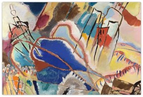 Obraz -  Vasily Kandinsky, Improvisation No. 30 (Cannons), reprodukcia (90x60 cm)