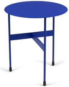 Kovový okrúhly odkladací stolík 40x40 cm Mira – Spinder Design