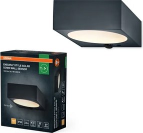 Osram - LED solárne nástenné svietidlo ENDURA STYLE LED/10,7W/4,2V 2000 mAh IP65 antracit