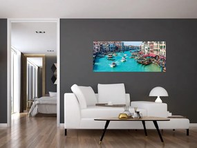 Obraz - Canal Grande, Benátky, Taliansko (120x50 cm)