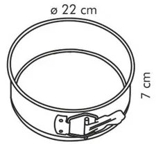 4306 recenziíTESCOMA forma na tortu rozkladacia DELÍCIA ø 22 cm