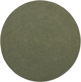 Zelený okrúhly vnútorný a vonkajší koberec z recyklovaných vlákien ø 150 cm Despas – Kave Home
