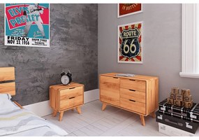 Nočný stolík z bukového dreva Greg - The Beds