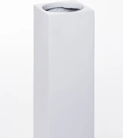 Váza OBELISK, sklolaminát, výška 120 cm, biela