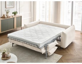 Krémová rozkladacia pohovka 234 cm Ernest – Bobochic Paris