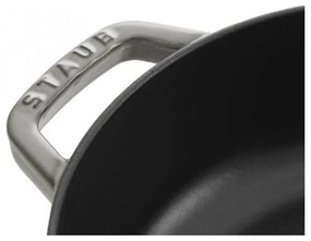 Staub Kastról STAUB so samopodlievacou pokrievkou 24 cm biela hľuzovka 2