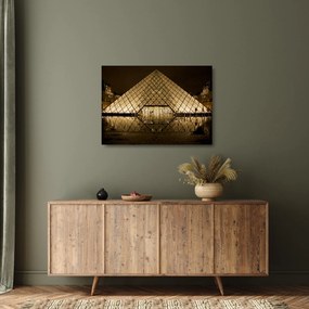 Sklenený obraz Louvre (70x50 cm)