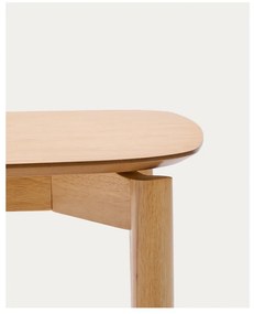 Jedálenský stôl v dekore jaseňa 90x160 cm Indara – Kave Home