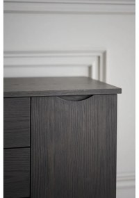 Hnedá nízka komoda v dekore duba 150x85 cm Filippa – Rowico