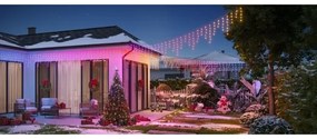 Govee - LED RGBIC Vonkajšia reťaz Smart cencúle 10m Wi-Fi Matter IP65