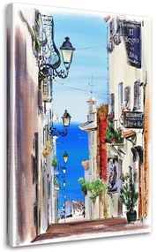 Gario Obraz na plátne Taliansko Street Walking View - Irina Sadykova Rozmery: 40 x 60 cm