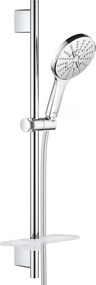 Sprchový set GROHE RAINSHOWER SmartActive na stenu s poličkou chróm 26546000
