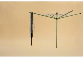 Antracitový vonkajší sušiak na bielizeň 50 m Topspinner – Brabantia