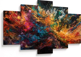 Obraz - Farebná abstrakcia II. (150x105 cm)