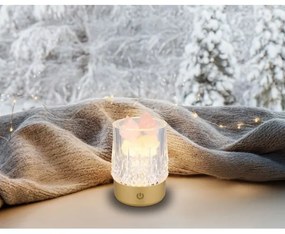 Globo 21044 - LED stmievateľná dotyková stolná lampa LIZZY LED/1W/5V 1200 mAh zl