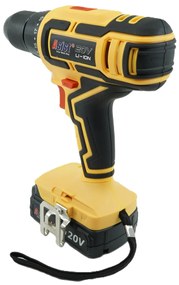 Aku vŕtačka 20V 2,0Ah v kufri ASIST AKU GANG