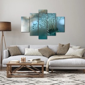 Obraz - Púpava - petrolej (150x105 cm)