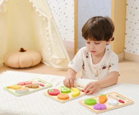 Drevená zelenina na krájanie pre deti Viga 44790