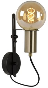 Lucide 45278/01/30 - Nástenné svietidlo MALCOLM 1xE27/60W/230V